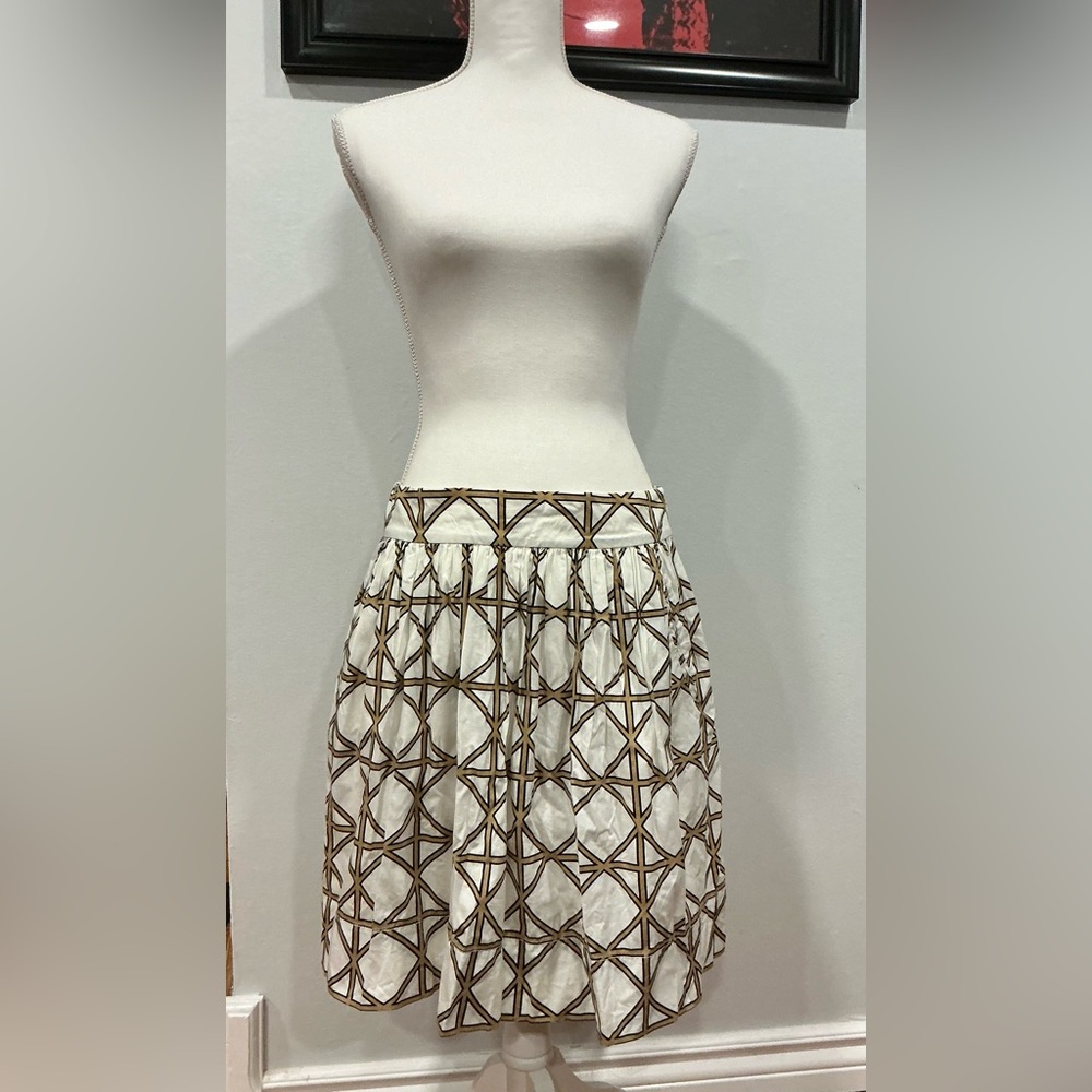 Geometric Print midi skirt - Picture 2 of 4